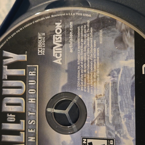 CALL OF DUTY FINAL HOUR PLAYSTATION 2 GAME 2004 - Picture 3 of 8